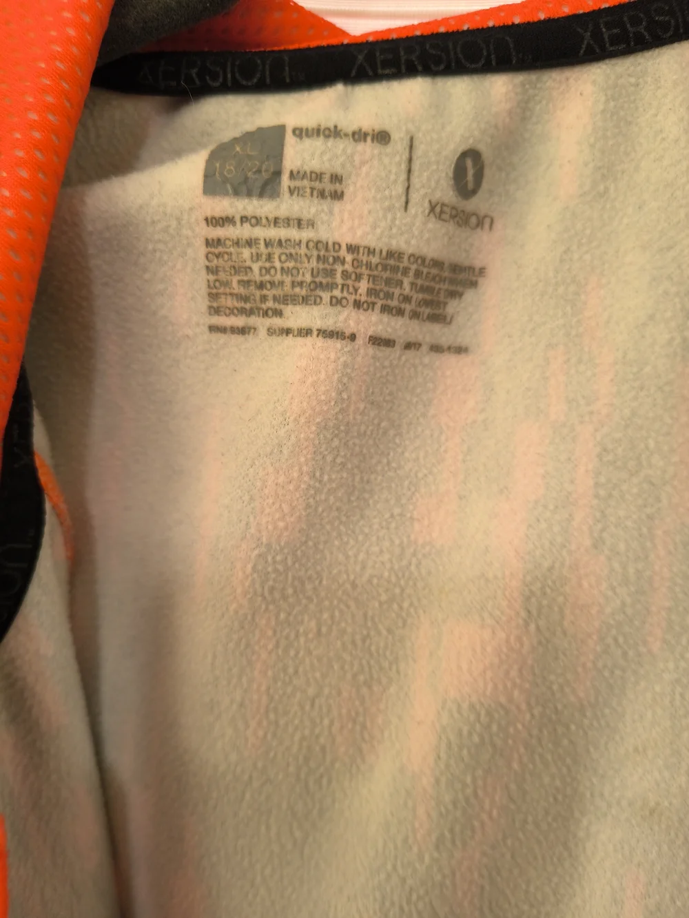 Xersion water resistant